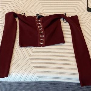 Forever 21 off the shoulder top